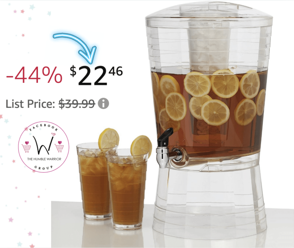 CreativeWare 3-Gallon Mosaic Drink Dispenser!